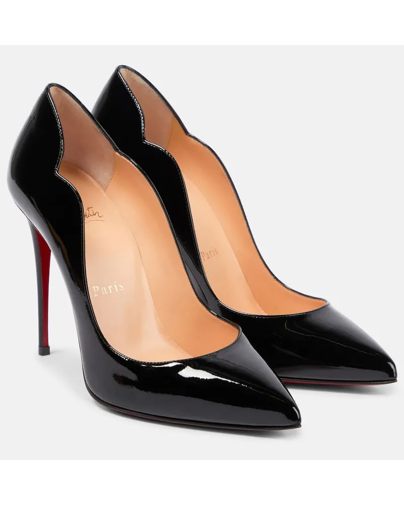 Christian Louboutin Pumps Hot Chick 100 aus Lackleder Schwarz