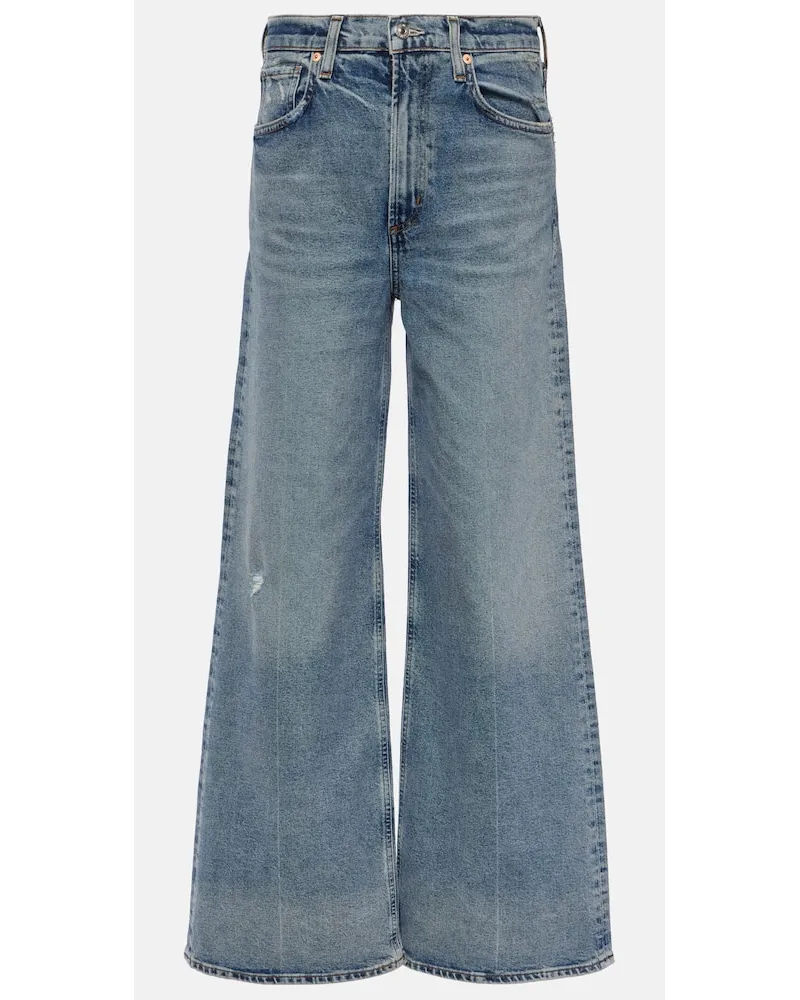 Citizens of humanity High-Rise Wide-Leg Jeans Paloma Blau