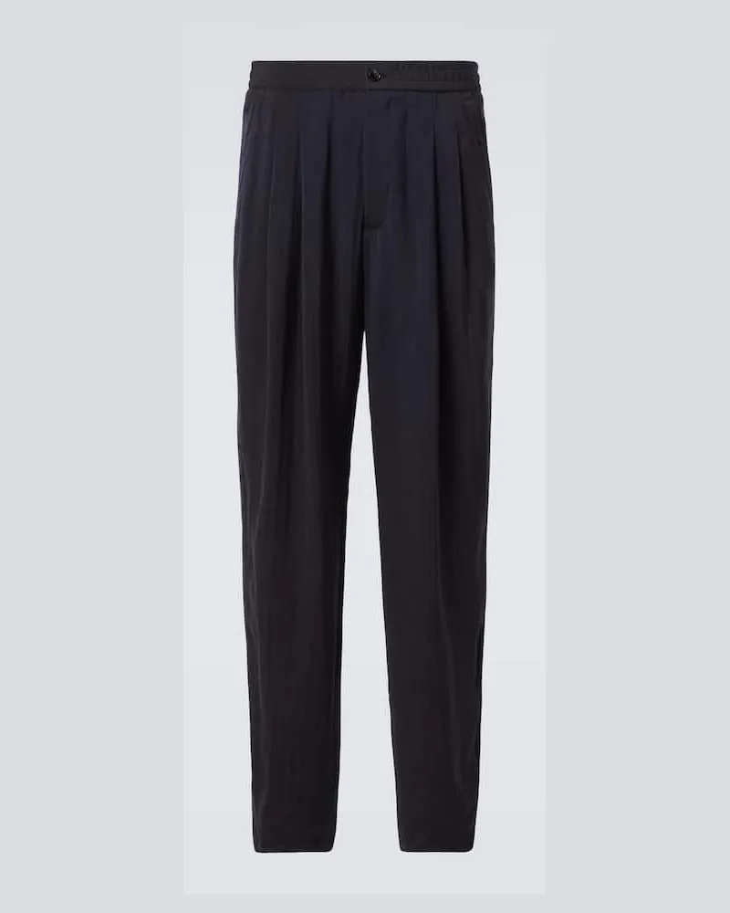 Giorgio Armani Hose Blau