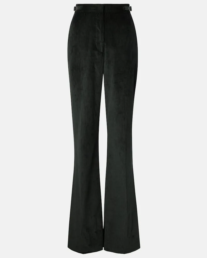 Gabriela Hearst Hose Vesta aus Baumwoll-Cord Grün