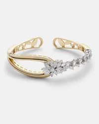 YEPREM Armreif Golden Strada aus 18kt Gelbgold mit Diamanten Gold