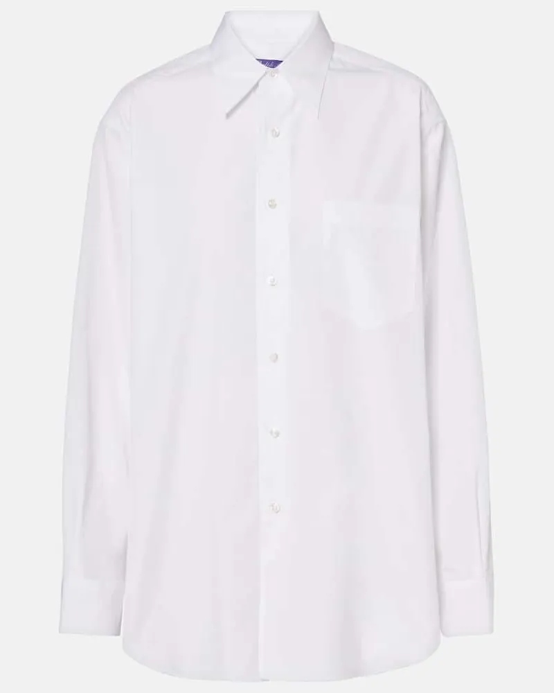 Ralph Lauren Hemd Damien aus Baumwolle Weiß