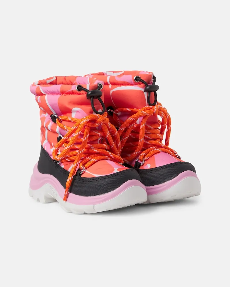Stella McCartney Kids Schneestiefel Multicolor