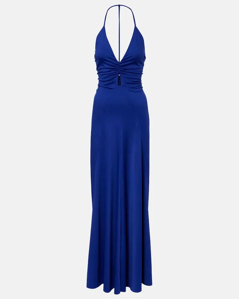 Victoria Beckham Maxikleid Blau