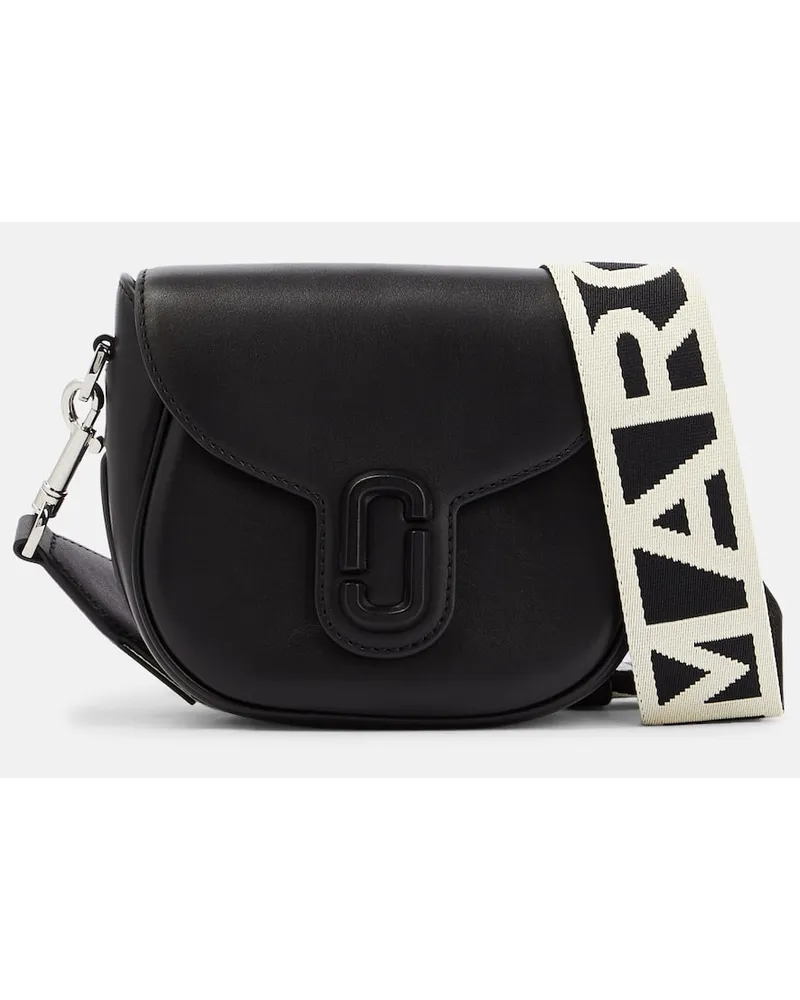 Marc Jacobs Schultertasche The Small Saddle aus Leder Schwarz