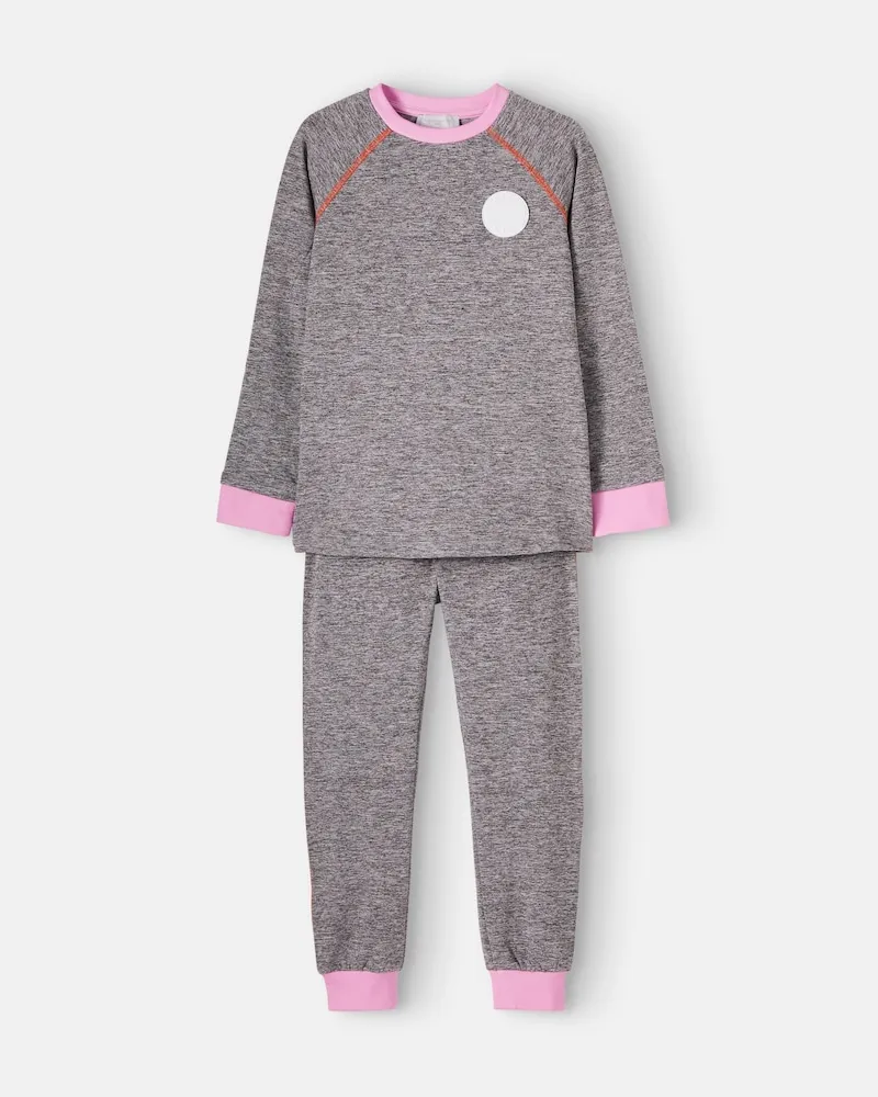 Stella McCartney Kids Ski-Top und Skihose Grau