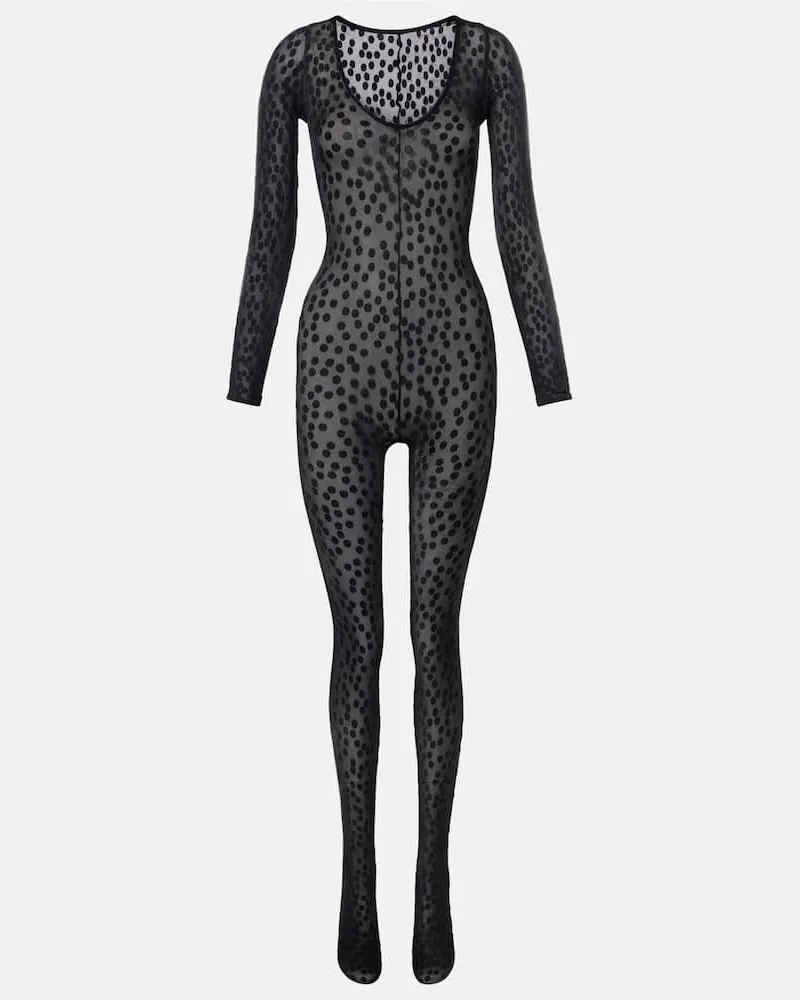 Wolford Bodysuit Sweet Dots Schwarz