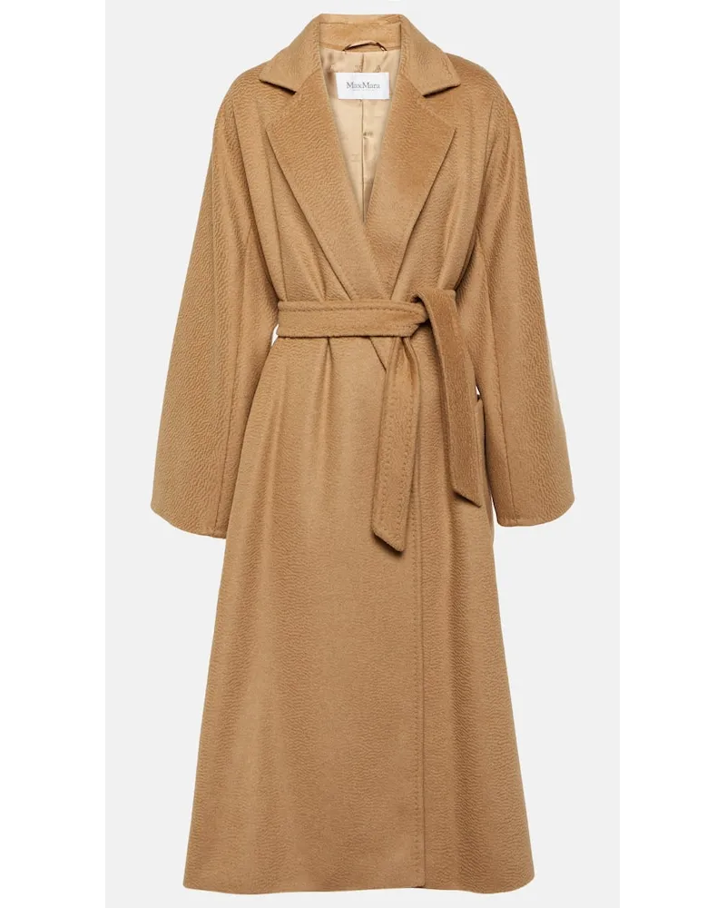 Max Mara Mantel Olea aus Kamelhaar Braun