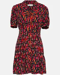 Diane von Furstenberg Minikleid Darius Rot