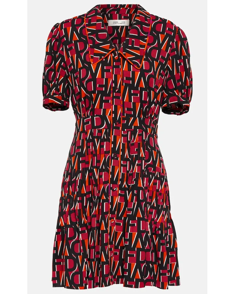 Diane von Furstenberg Minikleid Darius Rot