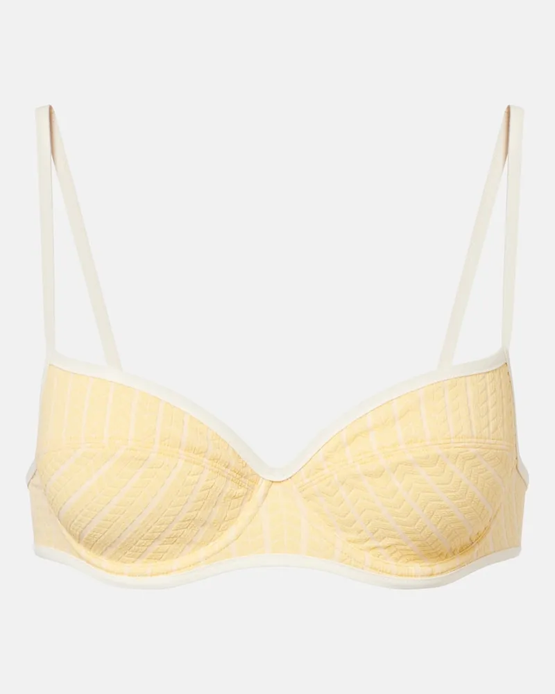 Eres Bikini-Oberteil Coco Gelb