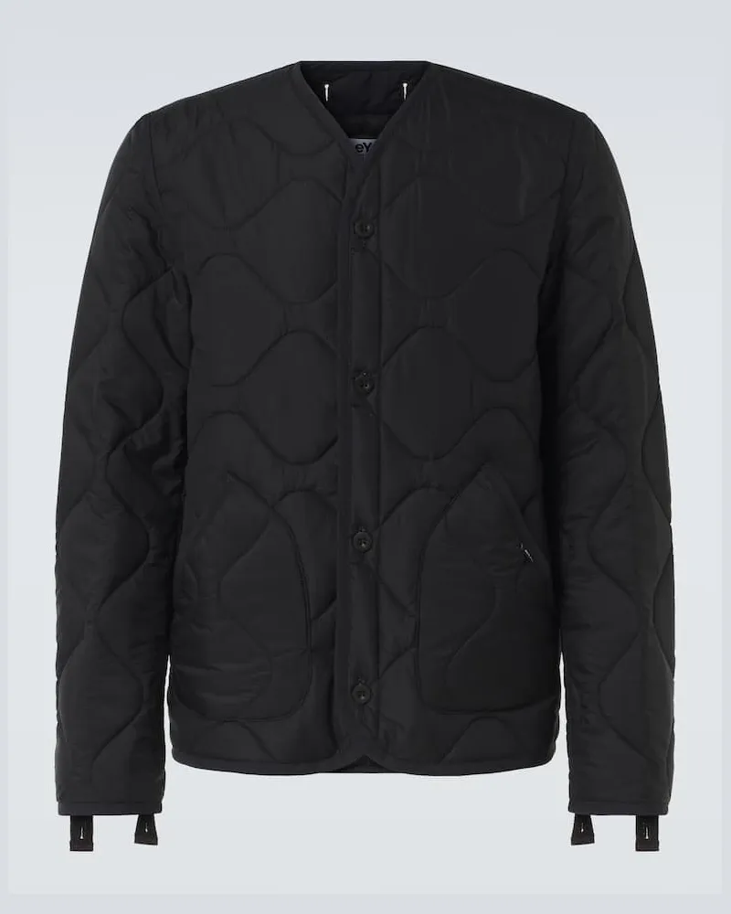 Junya Watanabe Steppjacke Ark Air Schwarz