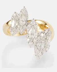 YEPREM Ring aus 18kt Gelbgold mit Diamanten Gold