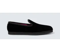 Loafers Neal aus Samt