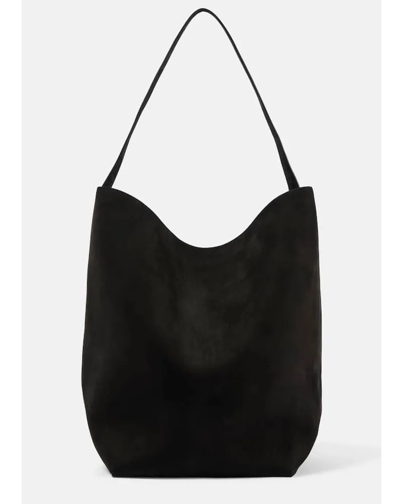 The Row Tote Bag N/S Park Large aus Leder Schwarz