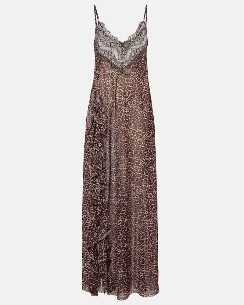 BANANHOT Bedrucktes Maxikleid Sasha Multicolor