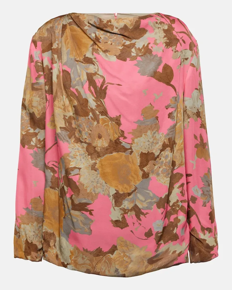 Dries van Noten Bedrucktes Top Multicolor