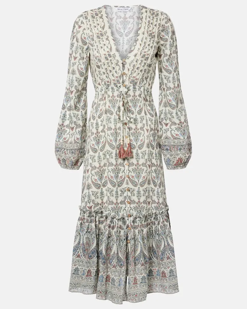 Veronica Beard Midikleid Vani Multicolor