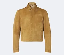 Jacke aus Veloursleder