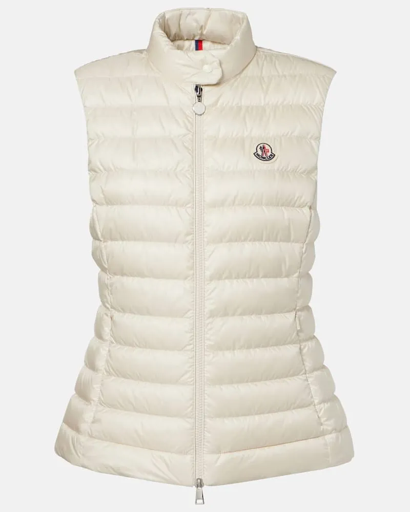 Moncler Daunenweste Weiß