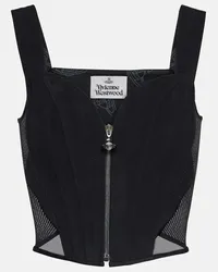 Vivienne Westwood Bustier-Top Schwarz