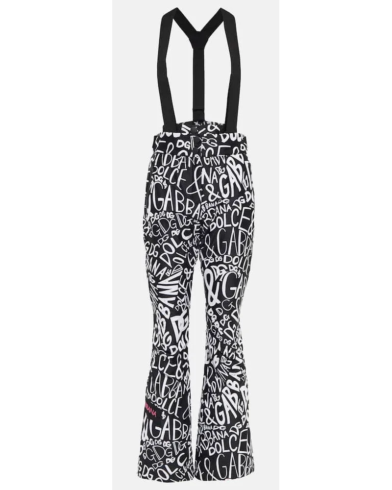 Dolce & Gabbana Bedruckte Skihose Multicolor