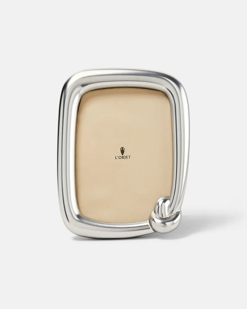 L’OBJET X Jessica McCormack Bilderrahmen Knot Medium Silber