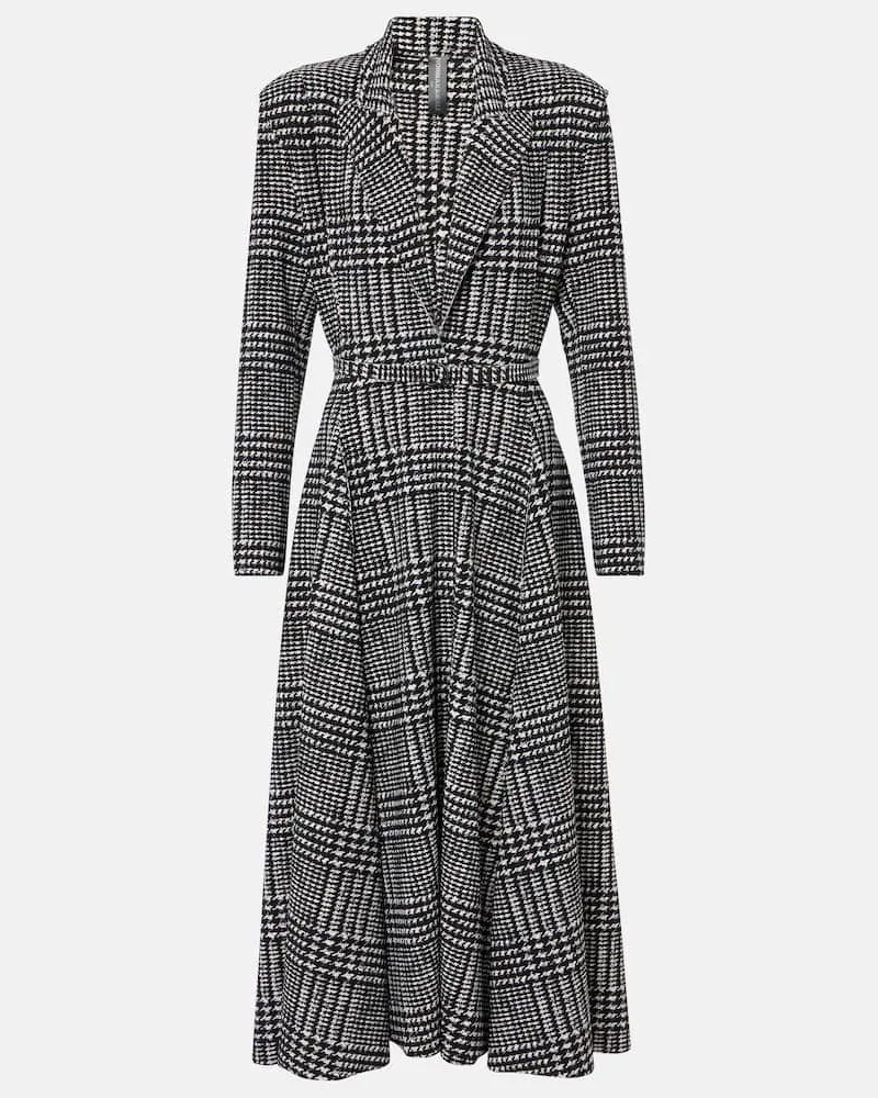 Norma Kamali Midikleid aus Jersey Multicolor