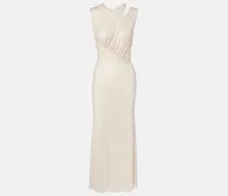 Midikleid mit Kristallen