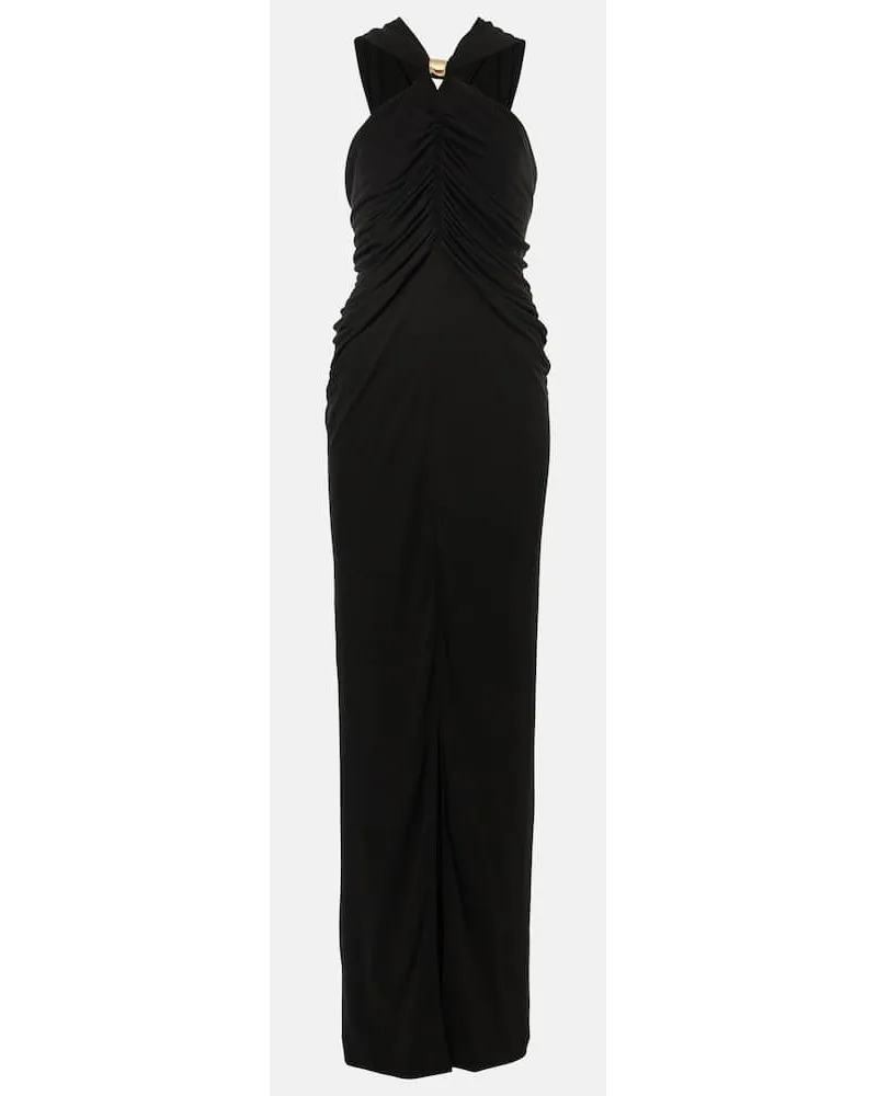 Altuzarra Robe Marlene Schwarz