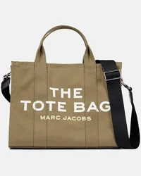 Marc Jacobs Tote The Medium aus Canvas Gruen