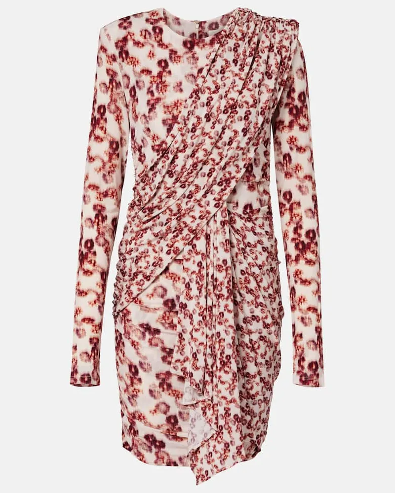 Isabel Marant Bedrucktes Minikleid Georgia Rosa