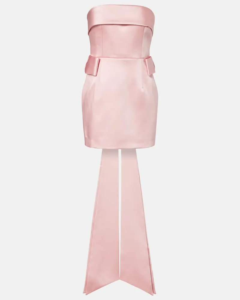 The New Arrivals Ilkyaz Ozel Minikleid Lalani aus Satin Pink