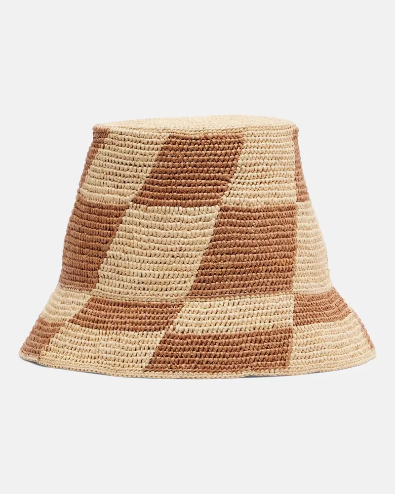 ALEMAIS Alémais Hut aus Raffiabast Beige