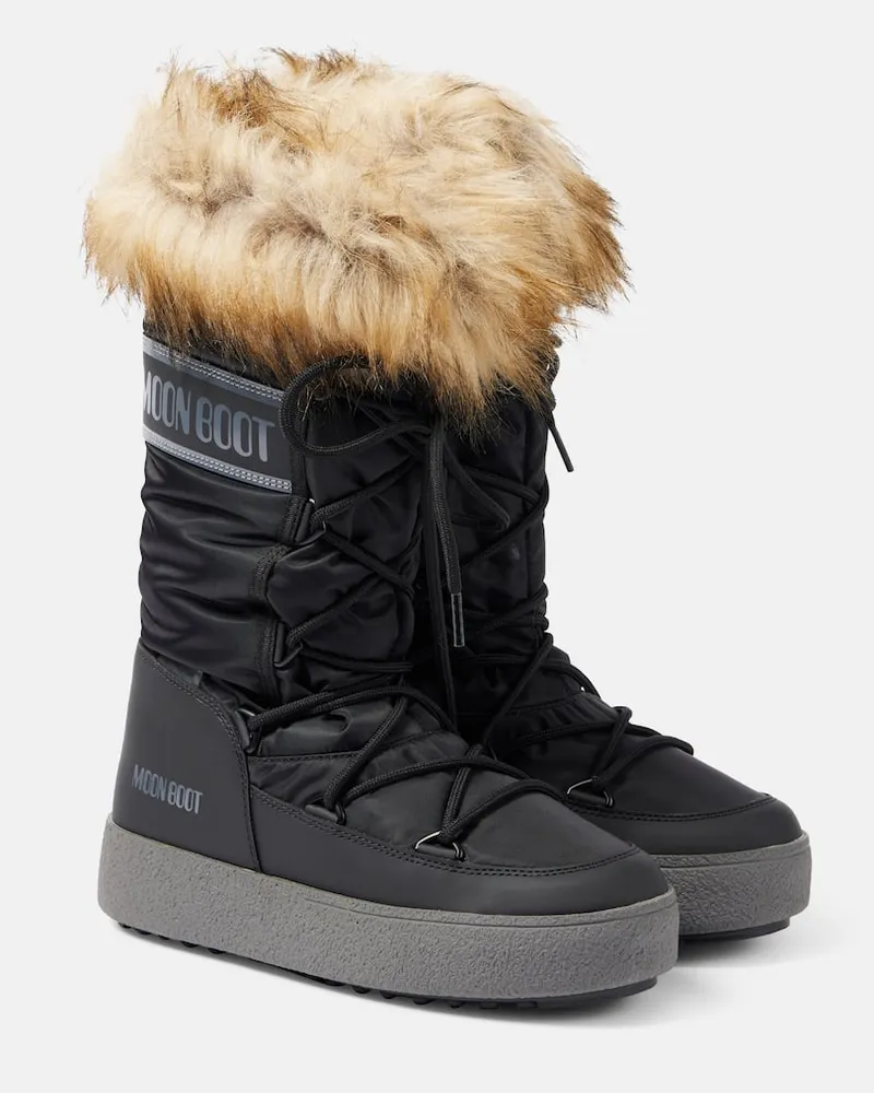 Moon Boot Schneestiefel Ltrack Monaco Schwarz