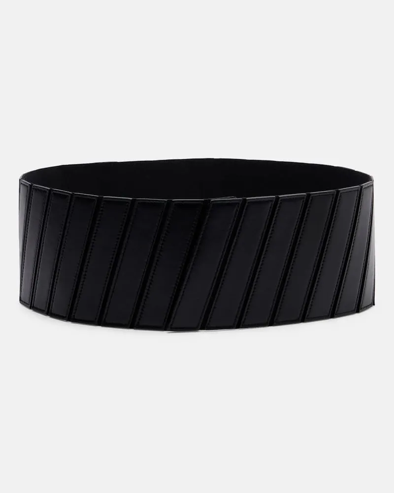 Alaïa Alaïa Gürtel aus Leder Schwarz