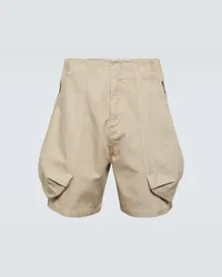 Jacquemus Shorts Le Short Cargo Croissant Beige