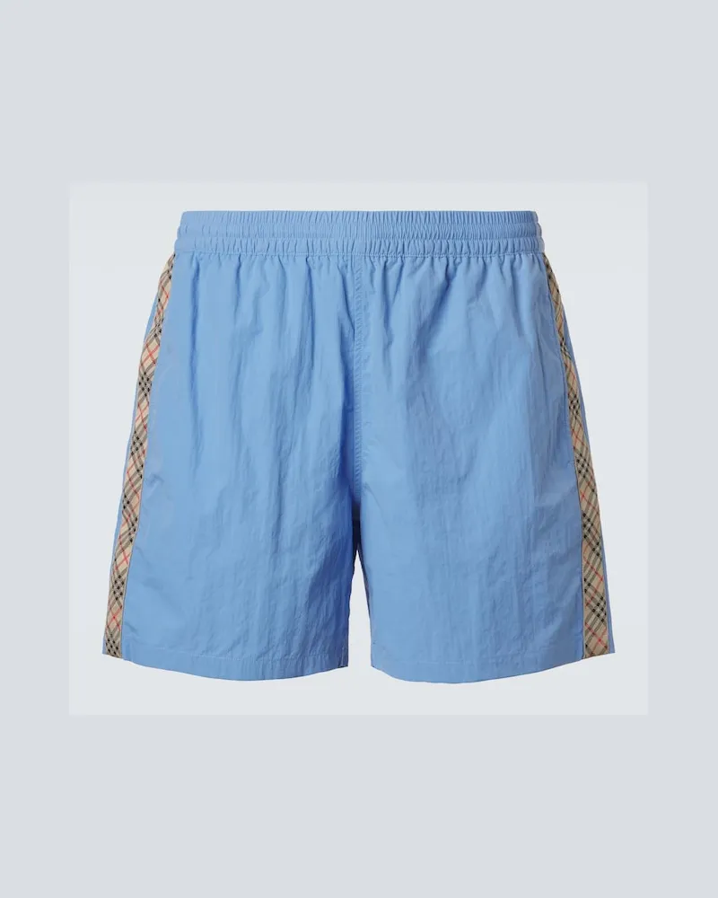 Burberry Badeshorts Burberry Check Blau