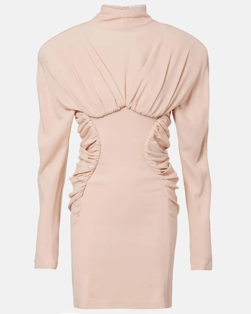 Stella McCartney Bustier-Kleid aus Jersey Rosa