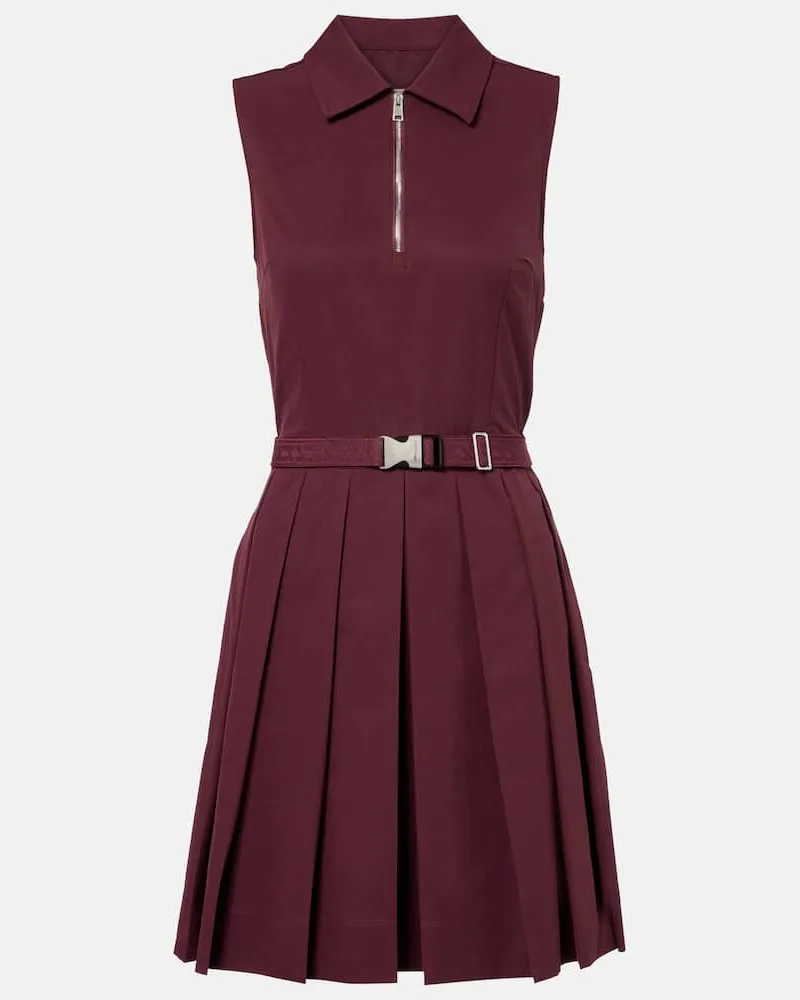 Tory Burch Tennis Kleid Burgunderrot