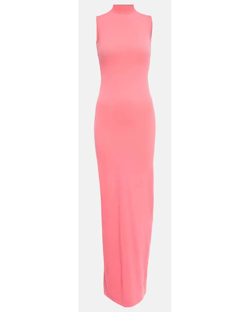 SPORTMAX Maxikleid Calcio Pink