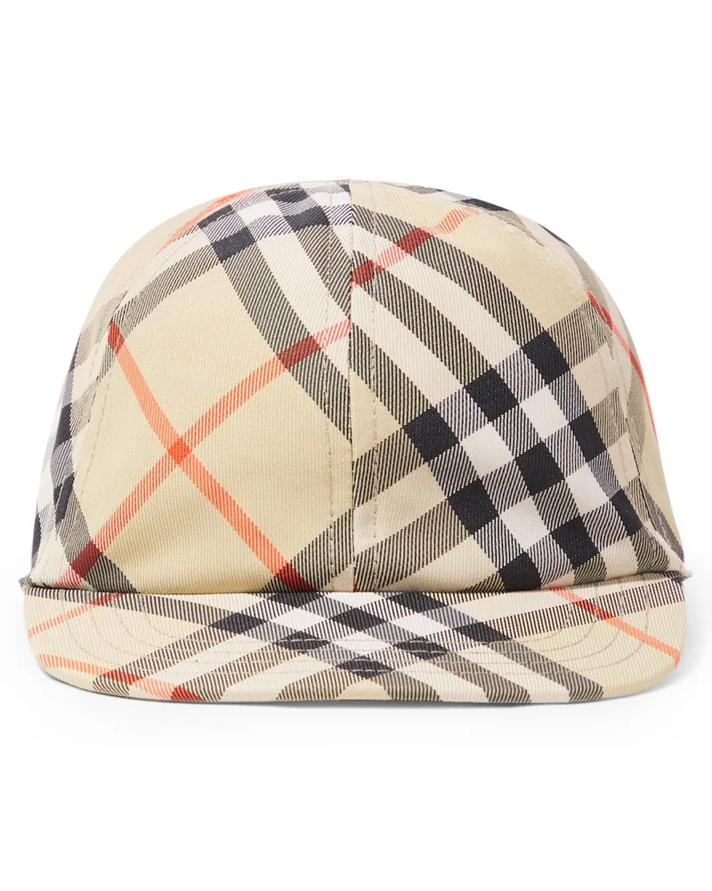 Burberry Baseballcap Burberry Check Beige