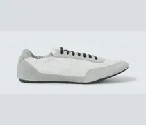 Sneakers Collapse aus Re-Nylon und Veloursleder