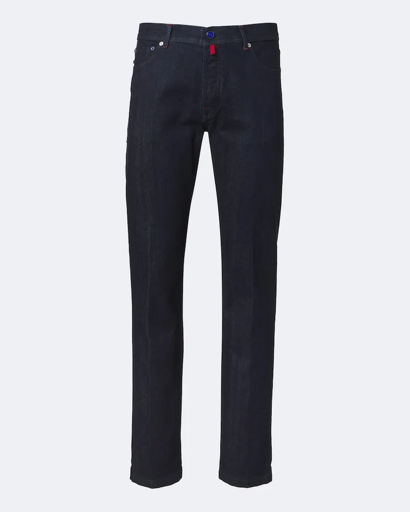 Kiton Slim Jeans Blau