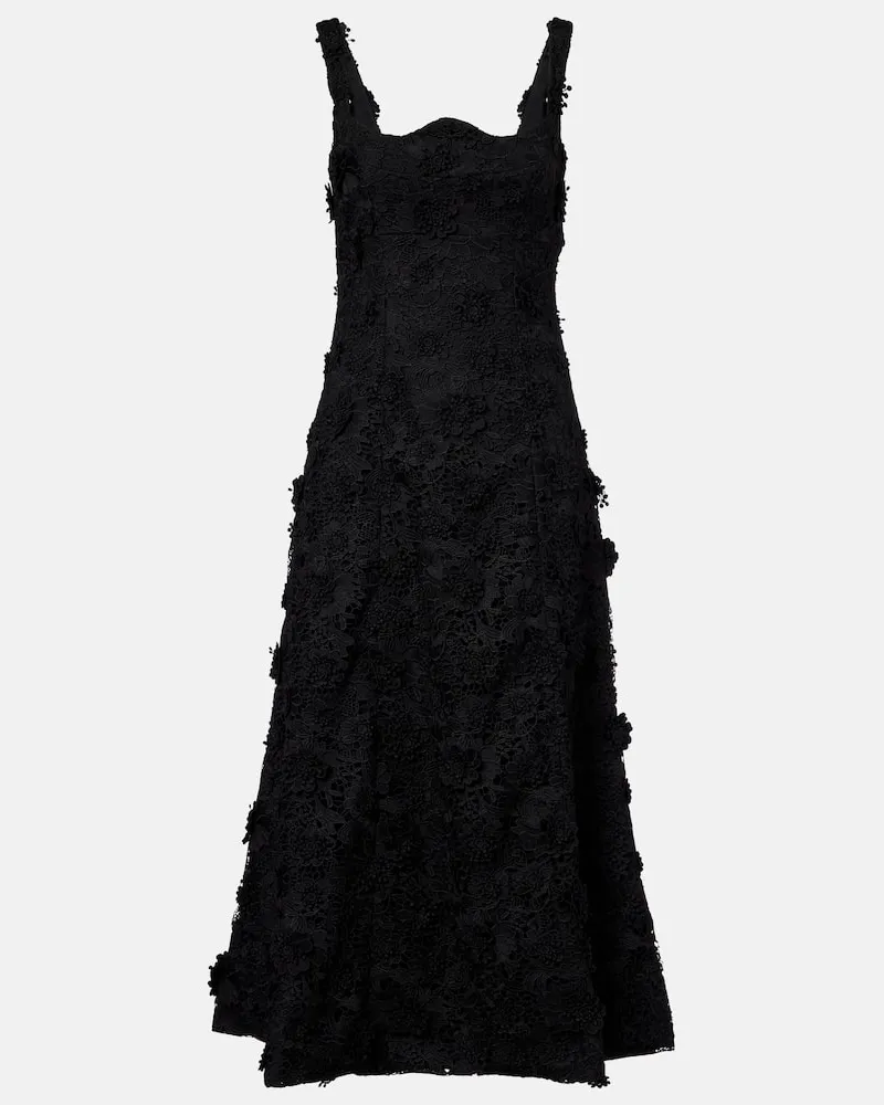 LEO LIN Cocktailkleid Odette aus Spitze Schwarz