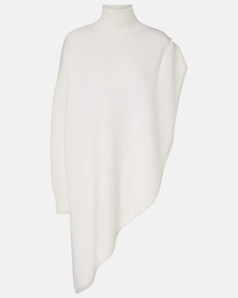 Alaïa Alaïa Pullover aus Wolle Weiß