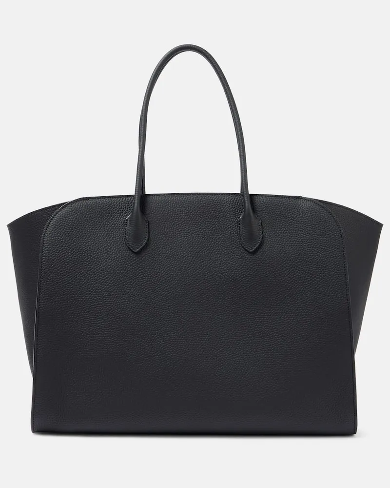 The Row Tote Marlo Large aus Leder Schwarz