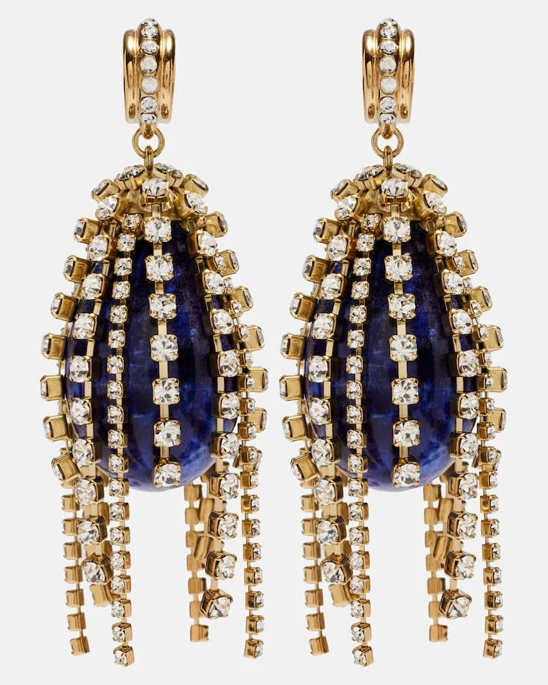 Chloé Chloé Ohrringe mit Kristallen Gold