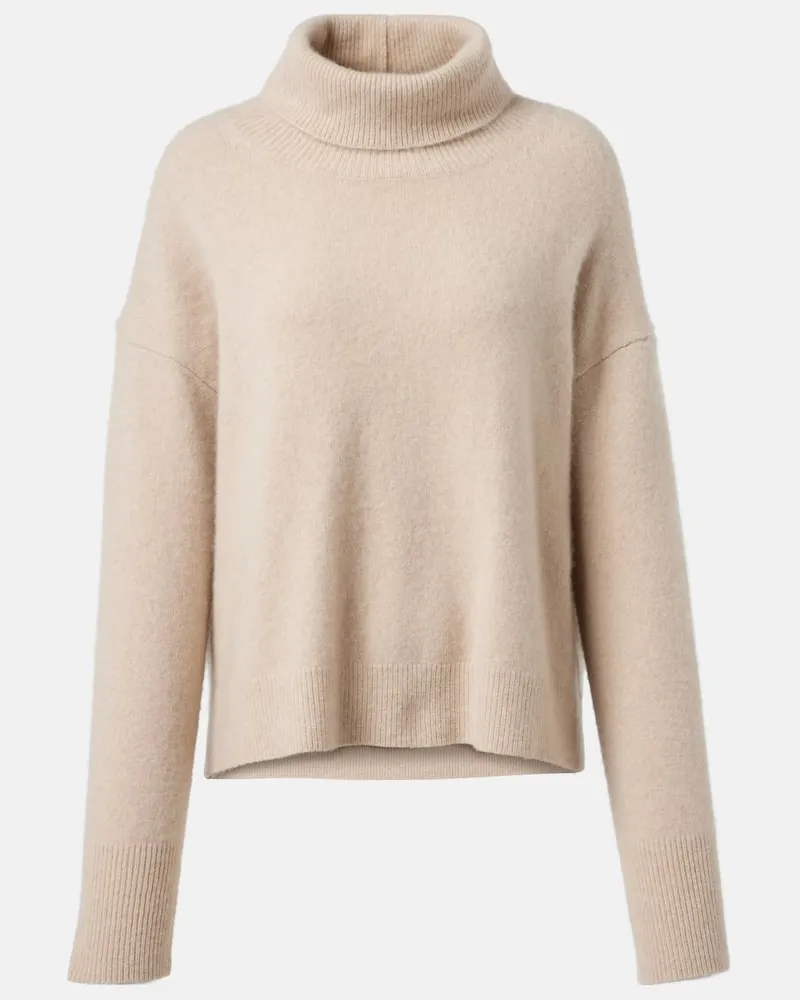 Joseph Rollkragenpullover aus Kaschmir Beige