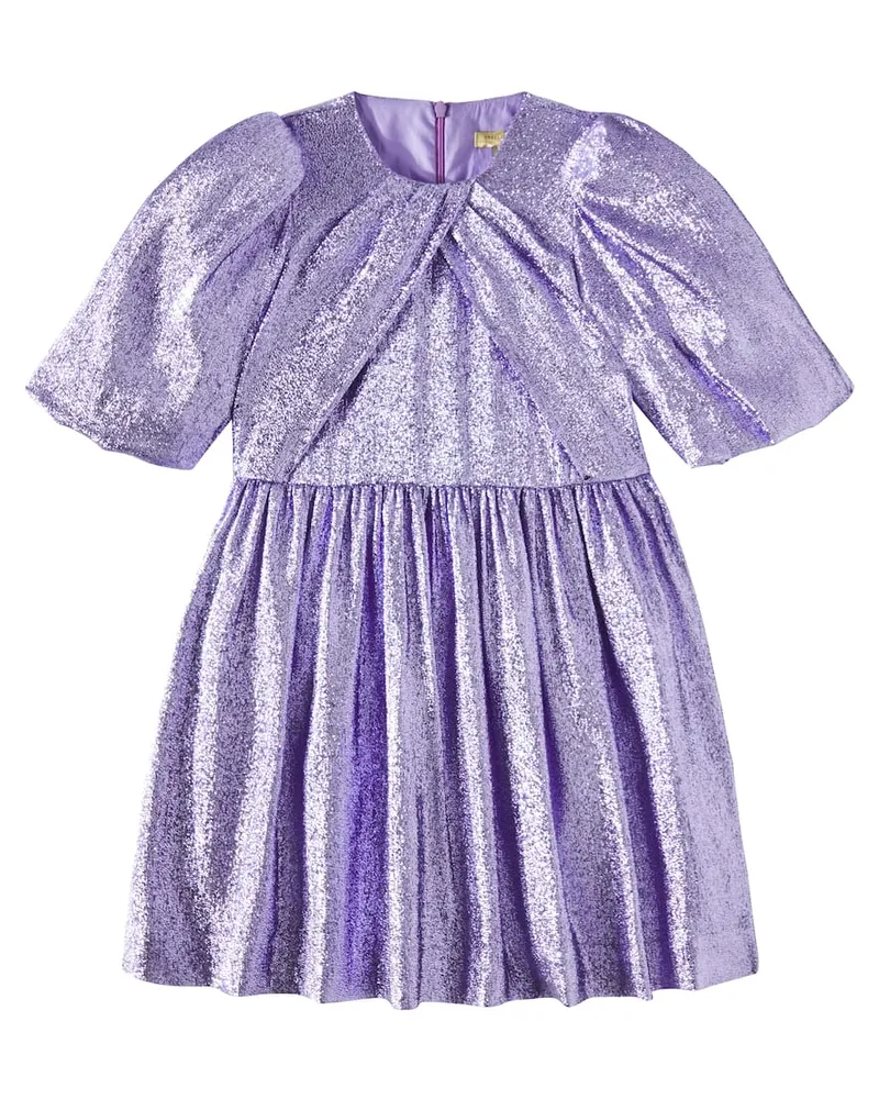 Stella McCartney Kids Kleid aus Organza Lila